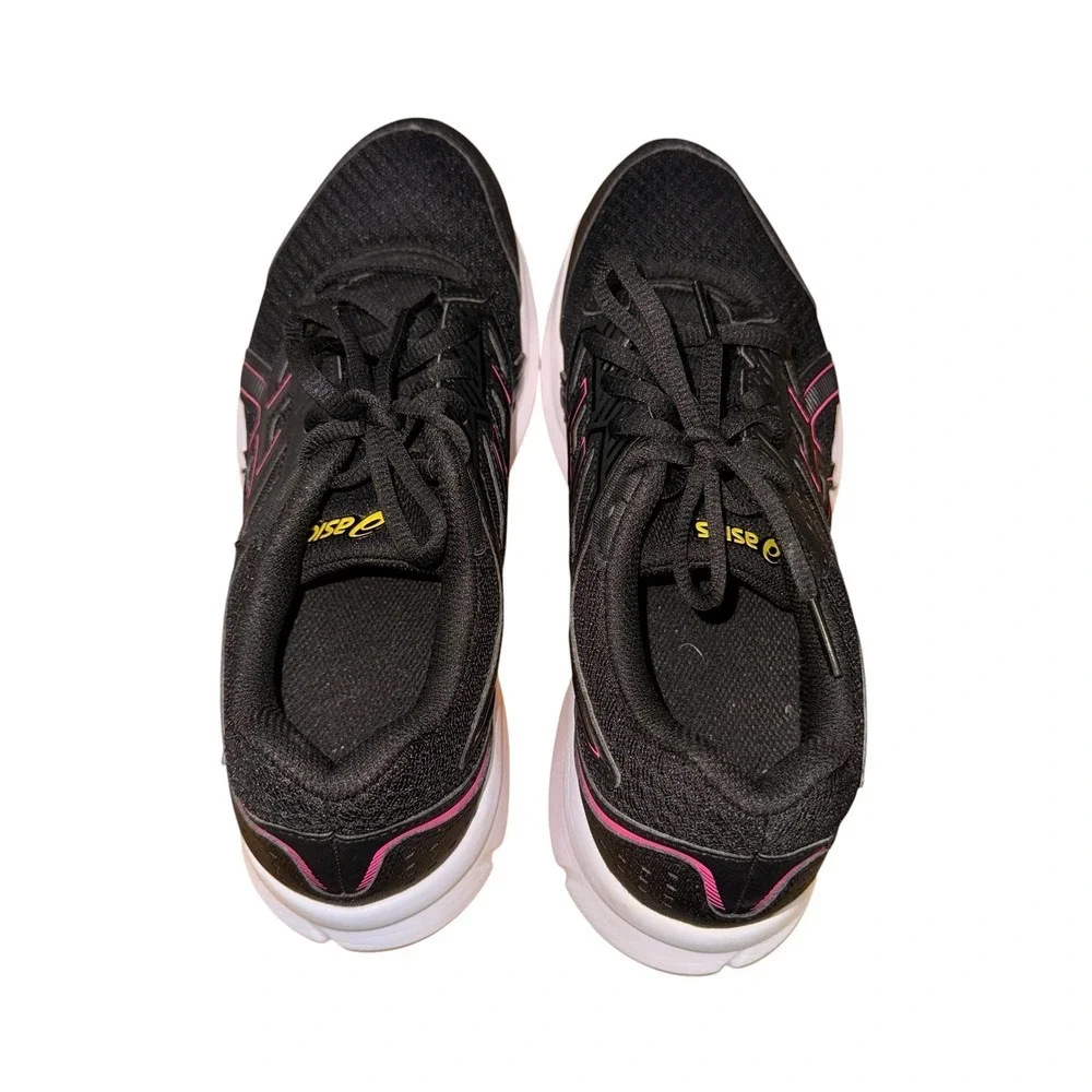 ASICS Gel-Excite 8‎ Running Shoes Womens 8.5 Wide Pre-Owned Sneakers Black Pink